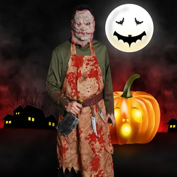 Rave Costume Halloween Men Party Nightclub Bar Cosplay Show Bloody Chef Bloody Adult Men's Clothes Festival Scary Costumes L2702
Rave Costume Halloween Men Party Nightclub Bar Cosplay Show Bloody Chef Bloody Adult Men's Clothes Festival Scary Costumes L2702