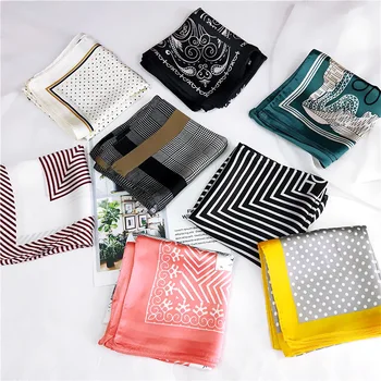 Women silk scarf small square silk scarves NeckerChief satin kerchief for girls dots with anima printed fahsion neck hair scarfs
Women silk scarf small square silk scarves NeckerChief satin kerchief for girls dots with anima printed fahsion neck hair scarfs