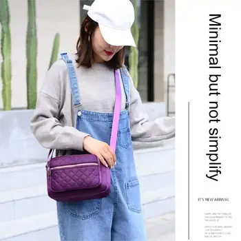 New Fashion Handbags Skillful Manufacture Women Shoulder Crossbody Bag Fashion Nylon Large Capacity Messenger Handbags 
New Fashion Handbags Skillful Manufacture Women Shoulder Crossbody Bag Fashion Nylon Large Capacity Messenger Handbags