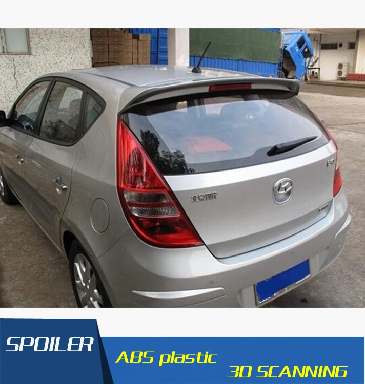 Спойлер для Hyundai i30 высококачественный АБС пластик праймер на заднее крыло