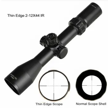 Thin Edge 2-12X44 IR Hunting Riflescopes Mil Dot Glass Etched Reticle RGB Illumination Turrets Lock Reset Shooting Scope
Thin Edge 2-12X44 IR Hunting Riflescopes Mil Dot Glass Etched Reticle RGB Illumination Turrets Lock Reset Shooting Scope
