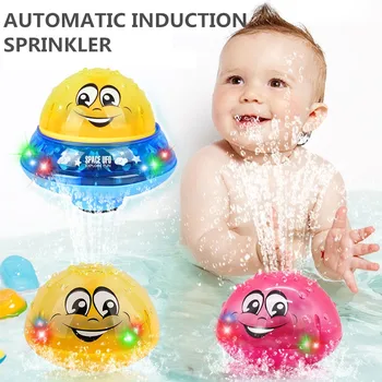 Funny Electric Induction Sprinkler Water Spray Toys Children Light & Music Rotatable Kids Baby Bath Toys
Funny Electric Induction Sprinkler Water Spray Toys Children Light & Music Rotatable Kids Baby Bath Toys