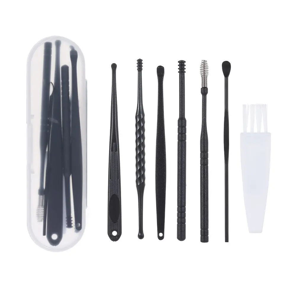 Набор для чистки ушей из 7 предметов, ложка для очистки ушных каналов, двухстороннее средство для удаления воска с двух головок, средство для удаления воска с ушей, аксессуары для ухода за ушами
Набор для чистки ушей из 7 предметов, ложка для очистки ушных каналов, двухстороннее средство для удаления воска с двух головок, средство для удаления воска с ушей, аксессуары для ухода за ушами