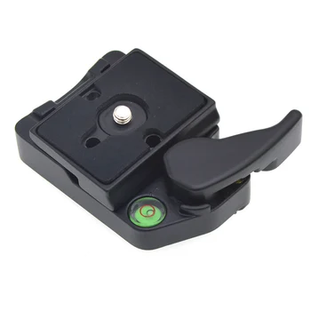 Removable Quick Release Plate with Bubble Level Mount Adapter Double Insurance Button Compatible For Tripod Light Stand Cameras 
Removable Quick Release Plate with Bubble Level Mount Adapter Double Insurance Button Compatible For Tripod Light Stand Cameras