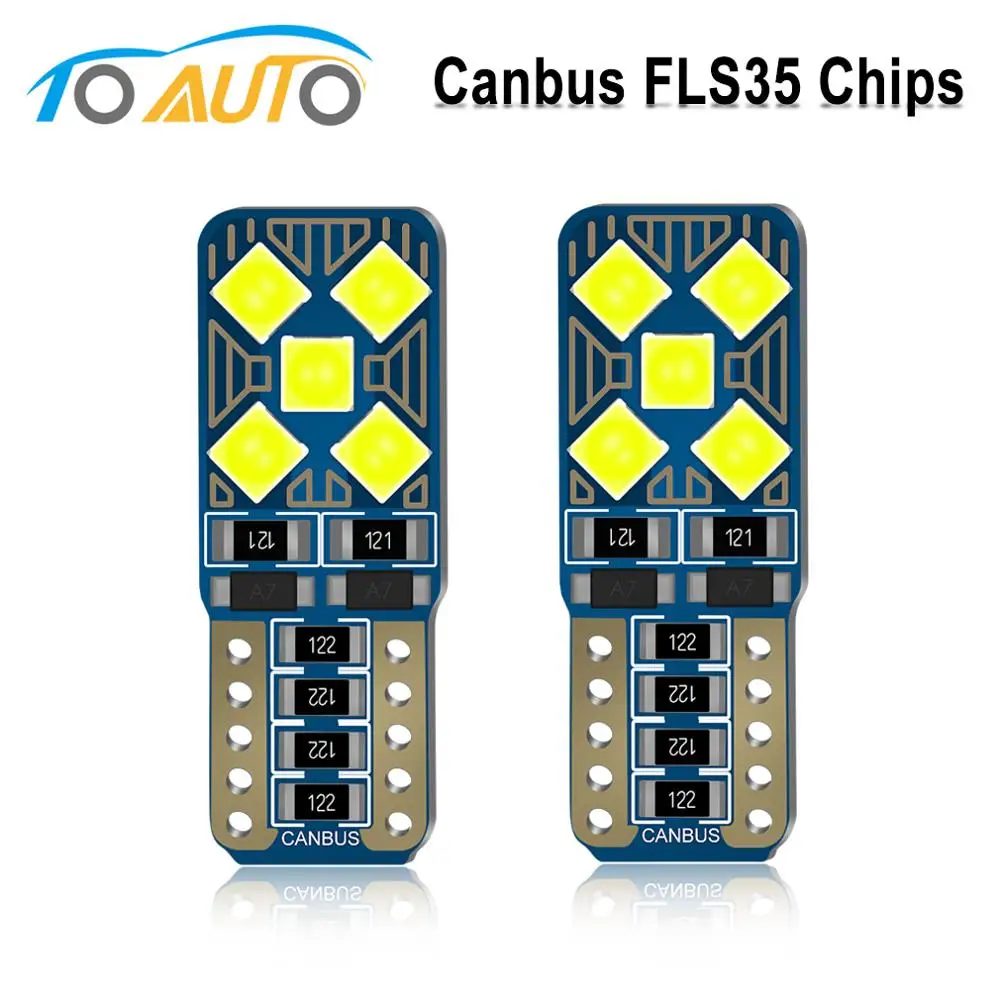 2pcs T10 W5W WY5W High Quality Led Bulb 194 168 10pcs FLS35 Chip Canbus No Error Auto Reading Dome Lamp Car Wedge Tail Side Bulb
2pcs T10 W5W WY5W High Quality Led Bulb 194 168 10pcs FLS35 Chip Canbus No Error Auto Reading Dome Lamp Car Wedge Tail Side Bulb