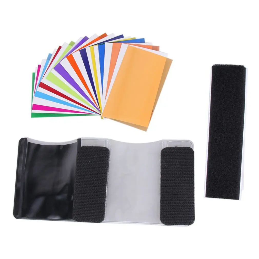 12 pieces color card for Strobist Flash Gel Filter Color Balance diffuser Lighting For Canon/For Nikon For SONY
12 pieces color card for Strobist Flash Gel Filter Color Balance diffuser Lighting For Canon/For Nikon For SONY