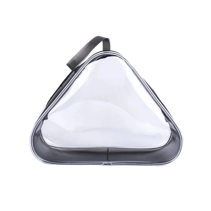 PVC Clear Transparent Zipper Triangle Cosmetic Pouch Make up Bag Pouch 18*14*6 cm
PVC Clear Transparent Zipper Triangle Cosmetic Pouch Make up Bag Pouch 18*14*6 cm
