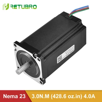 Stepper Motor Nema 23 57A3 Full tested / 1 year warranty 4-wire 3NM open loop hybrid stepper motor 4a for cnc machine
Stepper Motor Nema 23 57A3 Full tested / 1 year warranty 4-wire 3NM open loop hybrid stepper motor 4a for cnc machine