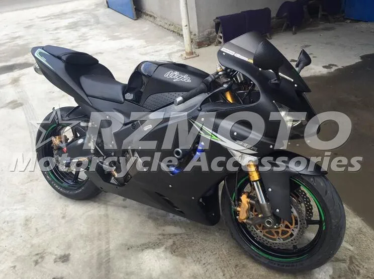 Новый ABS полностью мотоцикл обтекатели комплект подходит для Kawasaki Ninja ZX-6R ZX6R 636 2005