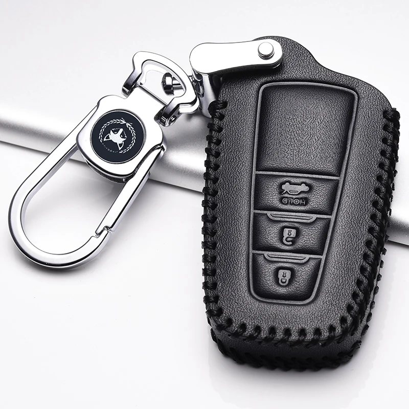 Leather Car key cover 2-3 Button key less Case For Toyota Camry CHR Prius Corolla RAV4 Prado 2017 2018 2019 keychain House
Leather Car key cover 2-3 Button key less Case For Toyota Camry CHR Prius Corolla RAV4 Prado 2017 2018 2019 keychain House