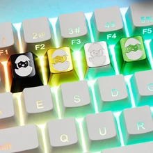 Personalized Eggshell Aluminum Gold Keycap Shading Original Height R4 ESC Mechanical Keyboard Accessories Keycap
Personalized Eggshell Aluminum Gold Keycap Shading Original Height R4 ESC Mechanical Keyboard Accessories Keycap