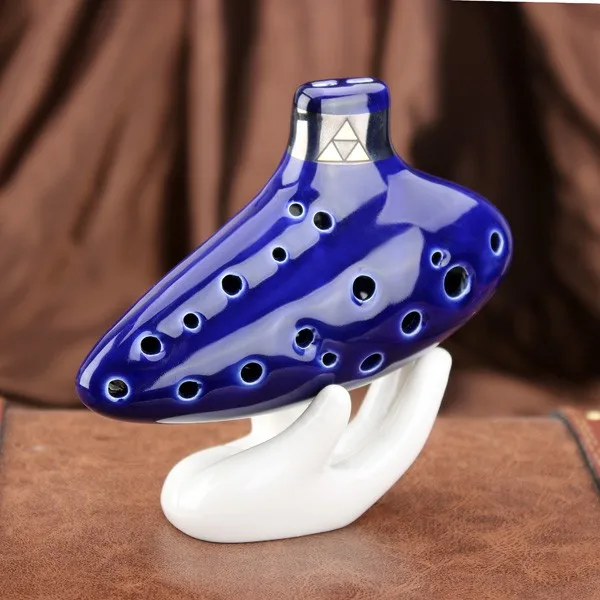 C 16 fori Ocarina legend of Zelda Ocarina flauto in legno C 16 fori Ocarina legend of Zelda Ocarina flauto in legno