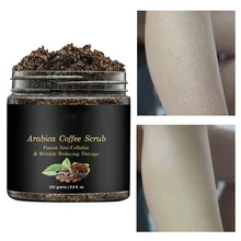 Café traitement gommage sel de mer exfoliant nettoyant corps crème hydratante 998(China)