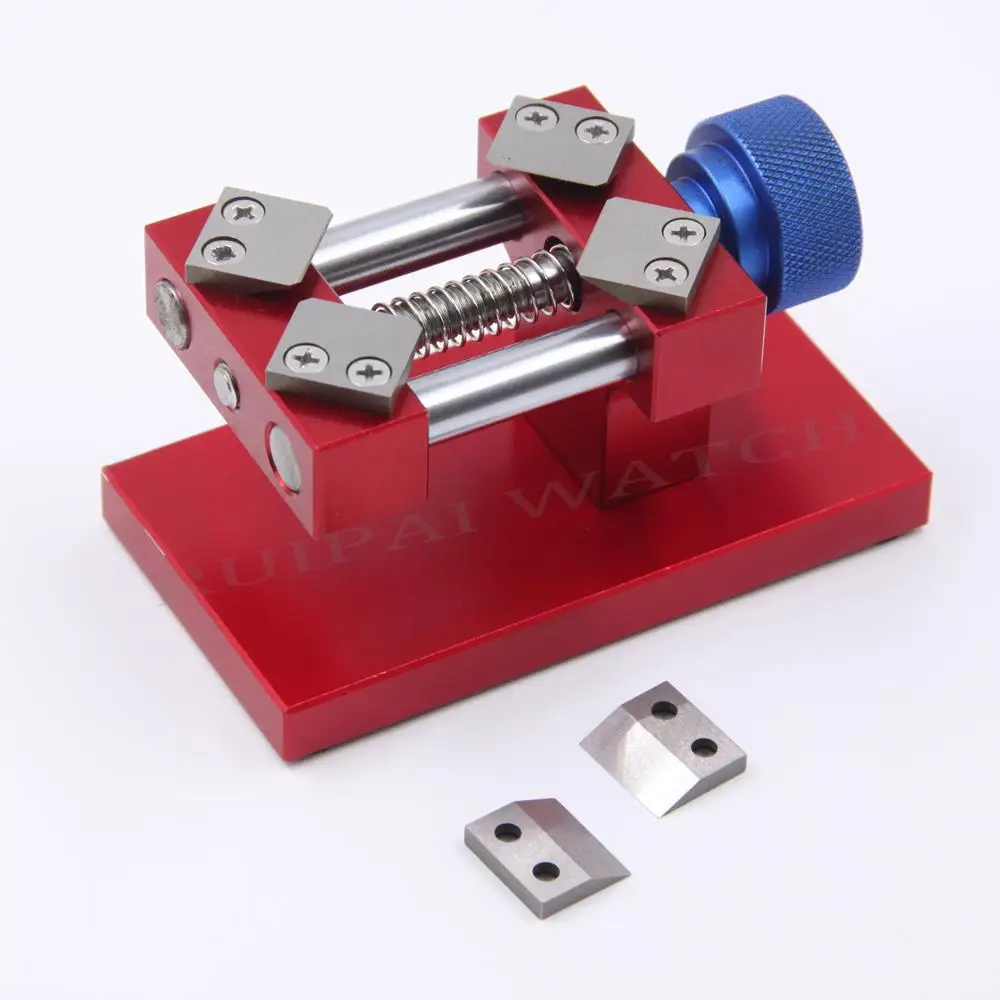 Professioanl Red /Silver Watch Bezel Opener Removal Tool Workbench Back Case Opener Tool Watch Parts Repair Tool for Watchmaker
Professioanl Red /Silver Watch Bezel Opener Removal Tool Workbench Back Case Opener Tool Watch Parts Repair Tool for Watchmaker