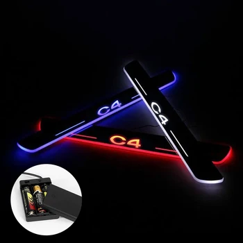 LED Trim Pedal Threshold For Citroen C4 2015 - 2017 2018 Welcome Light Door Sill Scuff Plate Guards Car Exterior Part by Battery
LED Trim Pedal Threshold For Citroen C4 2015 - 2017 2018 Welcome Light Door Sill Scuff Plate Guards Car Exterior Part by Battery