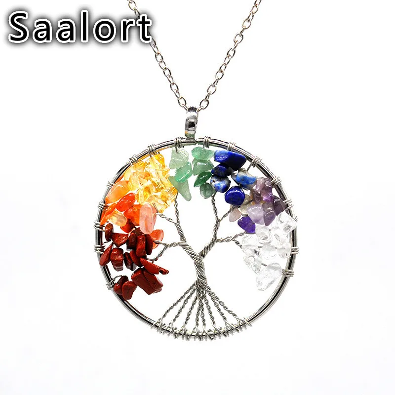 Colorful Crystal Tree Shape Pendant Chain Creative Female Accessory Necklace Exquisite Birthday Gift for Women Girl
Colorful Crystal Tree Shape Pendant Chain Creative Female Accessory Necklace Exquisite Birthday Gift for Women Girl