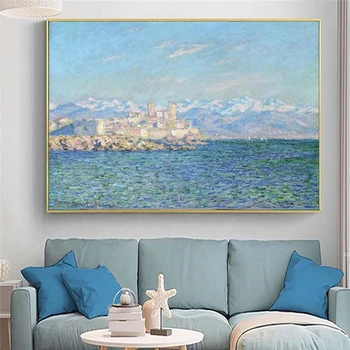Claude Monet Antibes Afternoon Effect Paintings Reproduction On The Wall Art Canvas Prints Decorative Pictures For Living Room
Claude Monet Antibes Afternoon Effect Paintings Reproduction On The Wall Art Canvas Prints Decorative Pictures For Living Room