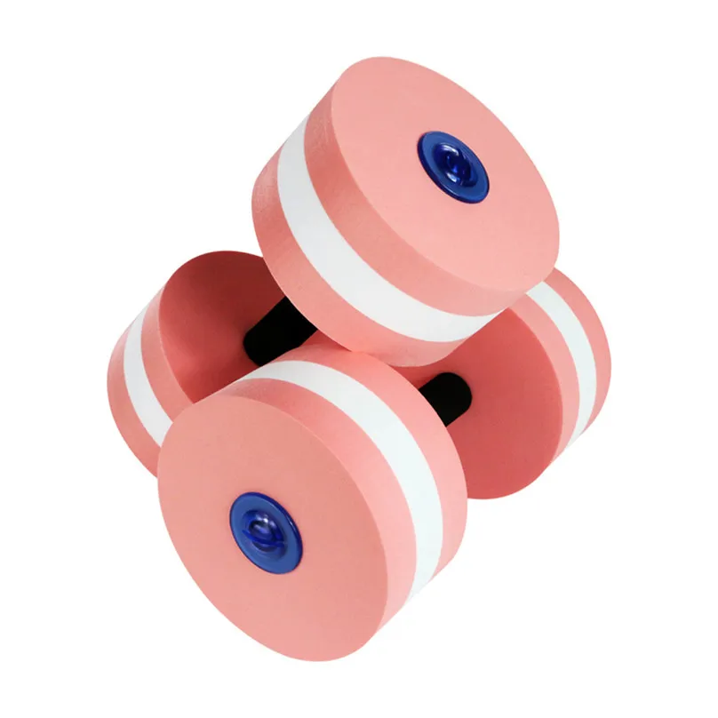 1 Pair Aquatic Fitness Barbells Foam Dumbbells Hand Bar Pool Exercise Detachable Dumbbell Fitness Equipment #4d06 (5)