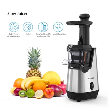 Homgeek Electric Juicer Low Speed Extractor Juice Maker Fruits Juice Squeezer with Cup and Brush
Homgeek Electric Juicer Low Speed Extractor Juice Maker Fruits Juice Squeezer with Cup and Brush