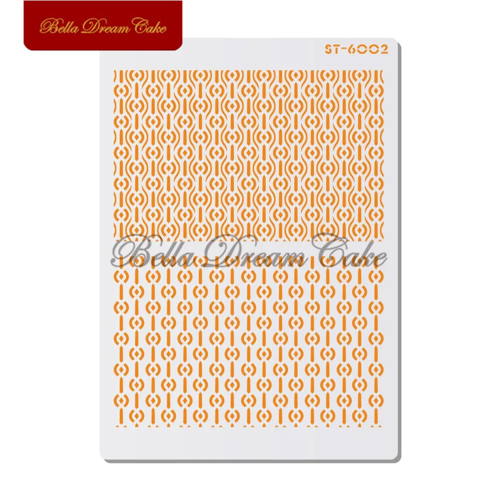 Keys Design Texture Cake Stencil PET Wall Stencils for Painting Home Decor DIY Scrapbooking Drawing Template Tool | Дом и сад