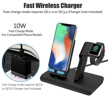 New Arrivals 2-in-1 Qi Wireless Charger Fast Charging Dock Stand For Apple Watch Wireless Charger For iPhone 11 Pro MAx X XR XS
New Arrivals 2-in-1 Qi Wireless Charger Fast Charging Dock Stand For Apple Watch Wireless Charger For iPhone 11 Pro MAx X XR XS