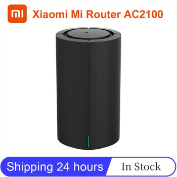 Xiaomi Mi Router AC2100 Dual Frequency WiFi 128MB 2.4GHz 5GHz 360° Coverage Dual Core CPU Game Remote APP Control For Mihome
Xiaomi Mi Router AC2100 Dual Frequency WiFi 128MB 2.4GHz 5GHz 360° Coverage Dual Core CPU Game Remote APP Control For Mihome