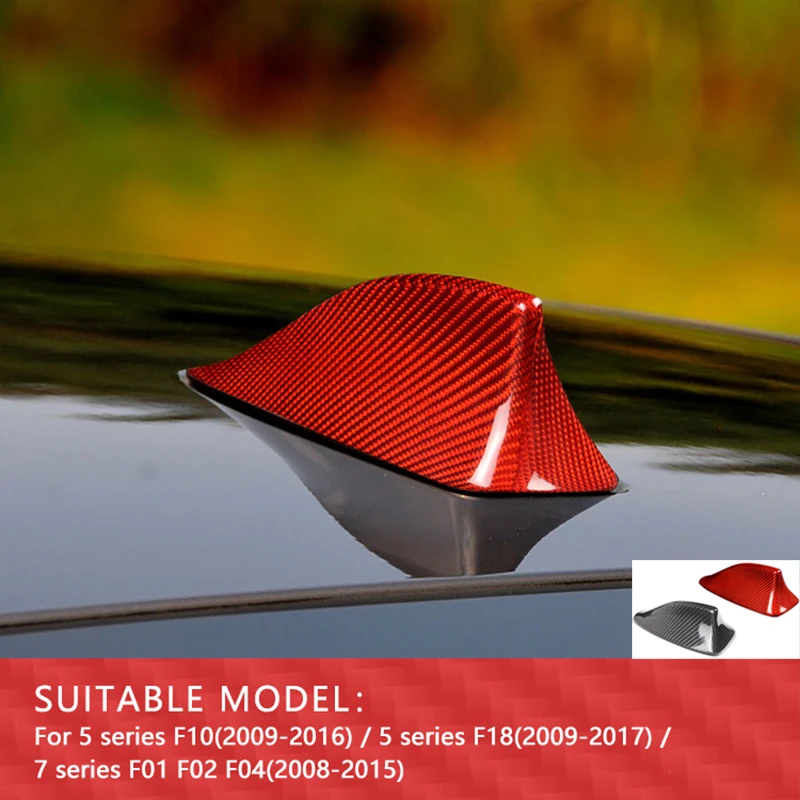 Real Carbon Fiber Shark Fin Antenna Cover Trim Aerials Decal for BMW F10 F18 F01 F02 F04 Accessories Car Roof Sticker Decoration
Real Carbon Fiber Shark Fin Antenna Cover Trim Aerials Decal for BMW F10 F18 F01 F02 F04 Accessories Car Roof Sticker Decoration