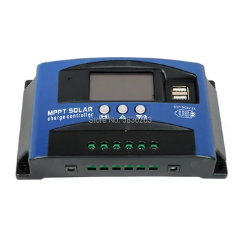 30A MPPT Solar Charge Controller Dual USB LCD Monitor LCD Automatic Solar Panel Charger Voltage Regulator Load Regulator
30A MPPT Solar Charge Controller Dual USB LCD Monitor LCD Automatic Solar Panel Charger Voltage Regulator Load Regulator