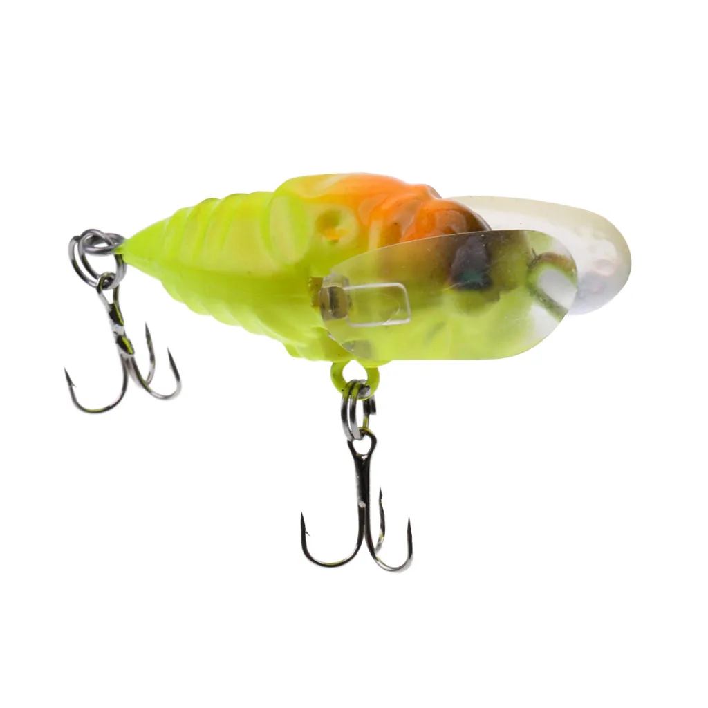 Winged Cicada Topwater Popper Crawler Freshwater Lures Bass Cod Fishing Lure Winged Cicada Topwater Popper Crawler Freshwater Lures Bass Cod Fishing Lure