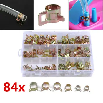 84pcs Motorcycle Oil Fuel Pipe Line Hose Clamp Water Tube Retaining Spring Clips Spring Steel Motorbike Accessories
84pcs Motorcycle Oil Fuel Pipe Line Hose Clamp Water Tube Retaining Spring Clips Spring Steel Motorbike Accessories