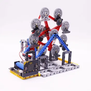 Yahboom Micro:bit building block series RC Robot programmable building block ferris wheel robot toy for children
Yahboom Micro:bit building block series RC Robot programmable building block ferris wheel robot toy for children