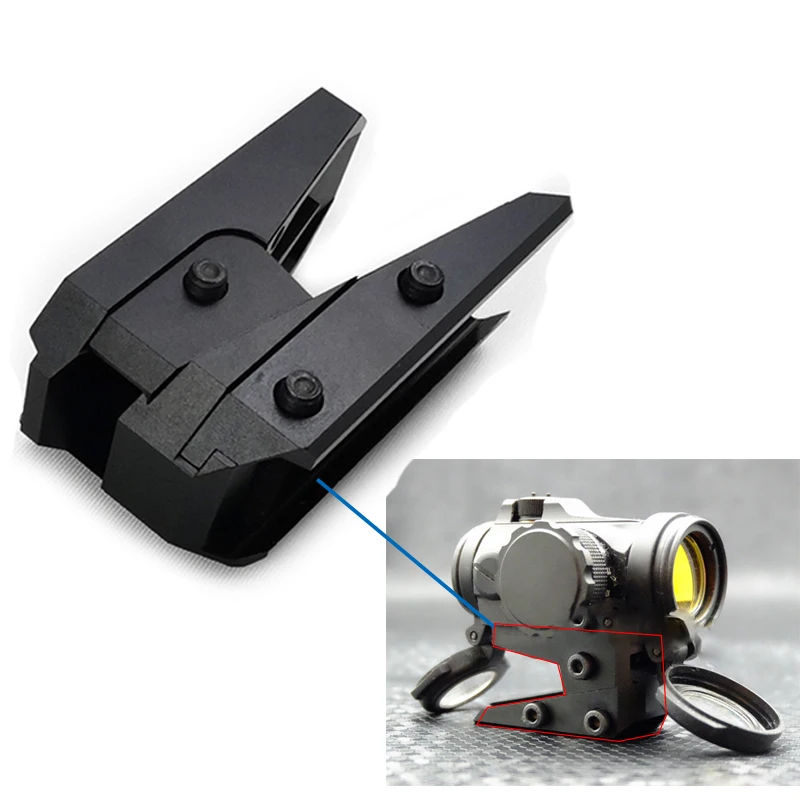 Hunting Accessories CS Elevated t1 t2New metal DOC/RMR/PRO/T1/T2/ folding red dot sight 20mm card slot lifting mounting base
Hunting Accessories CS Elevated t1 t2New metal DOC/RMR/PRO/T1/T2/ folding red dot sight 20mm card slot lifting mounting base