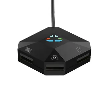 OOTDTY Game Keyboard Mouse Converter Adapter for Switch/PS4/PS3/X-BOX ONE/360 Console
OOTDTY Game Keyboard Mouse Converter Adapter for Switch/PS4/PS3/X-BOX ONE/360 Console