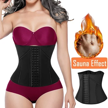 Women Body Shaper Neoprene Sauna Waist Trainer Corset Sweat Belt for Women Weight Loss Compression Trimmer Workout Fitness
Women Body Shaper Neoprene Sauna Waist Trainer Corset Sweat Belt for Women Weight Loss Compression Trimmer Workout Fitness
