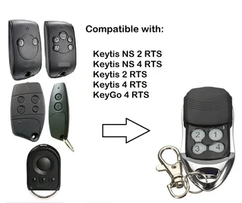 For Keytis NS 2 RTS Keytis 4 NS RTS compatible remote control 433Mhz rolling code
For Keytis NS 2 RTS Keytis 4 NS RTS compatible remote control 433Mhz rolling code