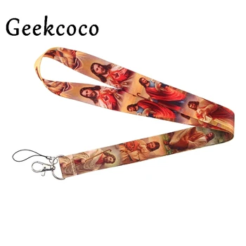 10pcs/lot Jesus pattern vintage Multi-function Mobile Phone Straps Tags Neck Lanyards for keys ID Badge Neck Strap webbing J0625
10pcs/lot Jesus pattern vintage Multi-function Mobile Phone Straps Tags Neck Lanyards for keys ID Badge Neck Strap webbing J0625