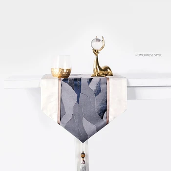 Chinese Zen Style Table Runner 100% Polyester Table Runners Modern Home Coffee Table Decoration Camino De Mesa De Navidad
Chinese Zen Style Table Runner 100% Polyester Table Runners Modern Home Coffee Table Decoration Camino De Mesa De Navidad