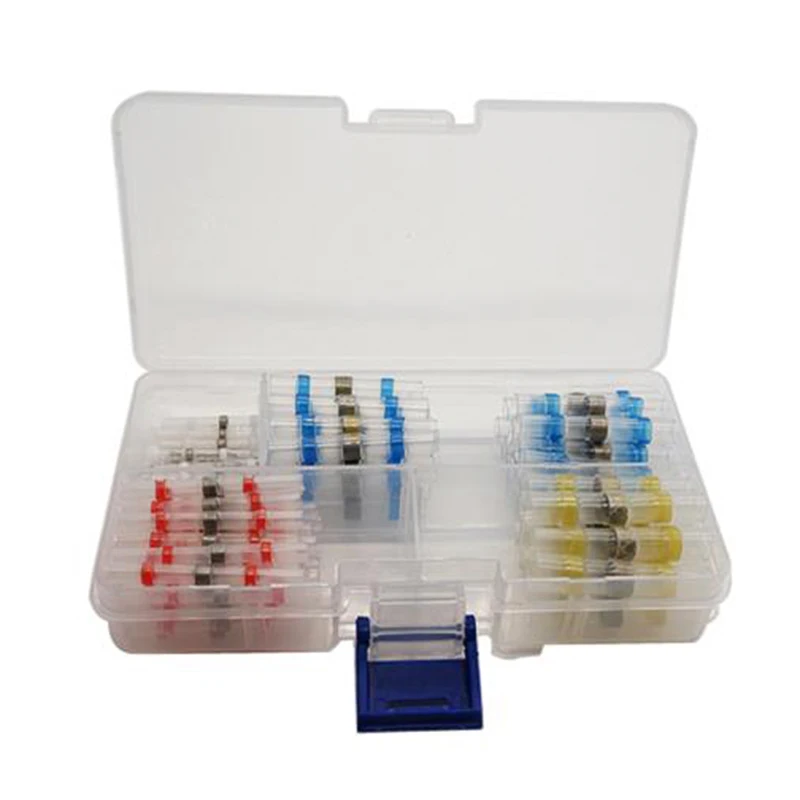 New 100Pcs Heat Shrink Butt Solder Sleeve Waterproof 26-10 AWG Wire Splice Connector XOA88
New 100Pcs Heat Shrink Butt Solder Sleeve Waterproof 26-10 AWG Wire Splice Connector XOA88