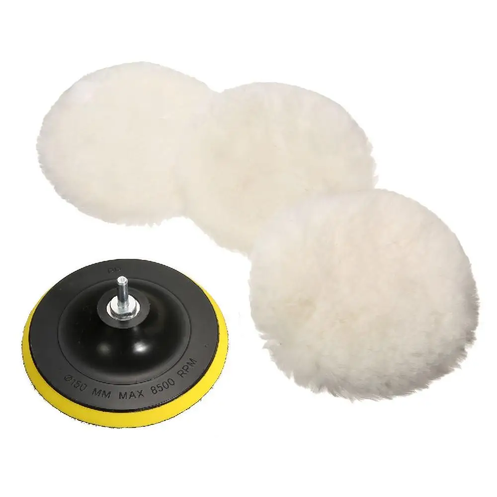 5Pcs Polished Buffer Wool and Wheel Polishing Pad Wool Polishing Wax Pad Kit with M14 Drill Adapter
5Pcs Polished Buffer Wool and Wheel Polishing Pad Wool Polishing Wax Pad Kit with M14 Drill Adapter