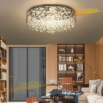 Post-modern Luxury LED Ceiling Lamps Lighting Modern Light Luxury Crystal Ceiling Lights Creative Living Room Bedroom LOFT Lamps
Post-modern Luxury LED Ceiling Lamps Lighting Modern Light Luxury Crystal Ceiling Lights Creative Living Room Bedroom LOFT Lamps