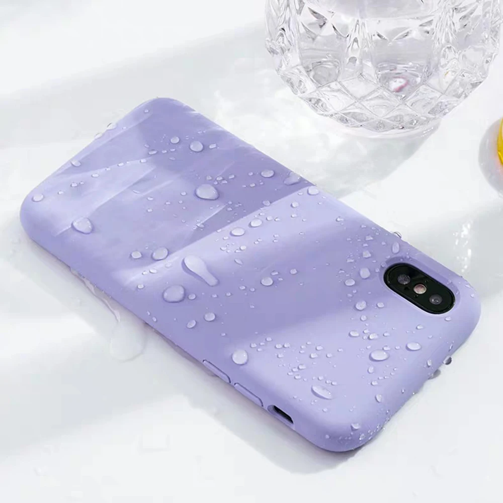 Official Style Silicone Case For iPhone 7/8 6S Plus 5s / SE / X / XS MAX / XR Cute Sweet Candy Color Simple Fashion Phone Shell
Official Style Silicone Case For iPhone 7/8 6S Plus 5s / SE / X / XS MAX / XR Cute Sweet Candy Color Simple Fashion Phone Shell
