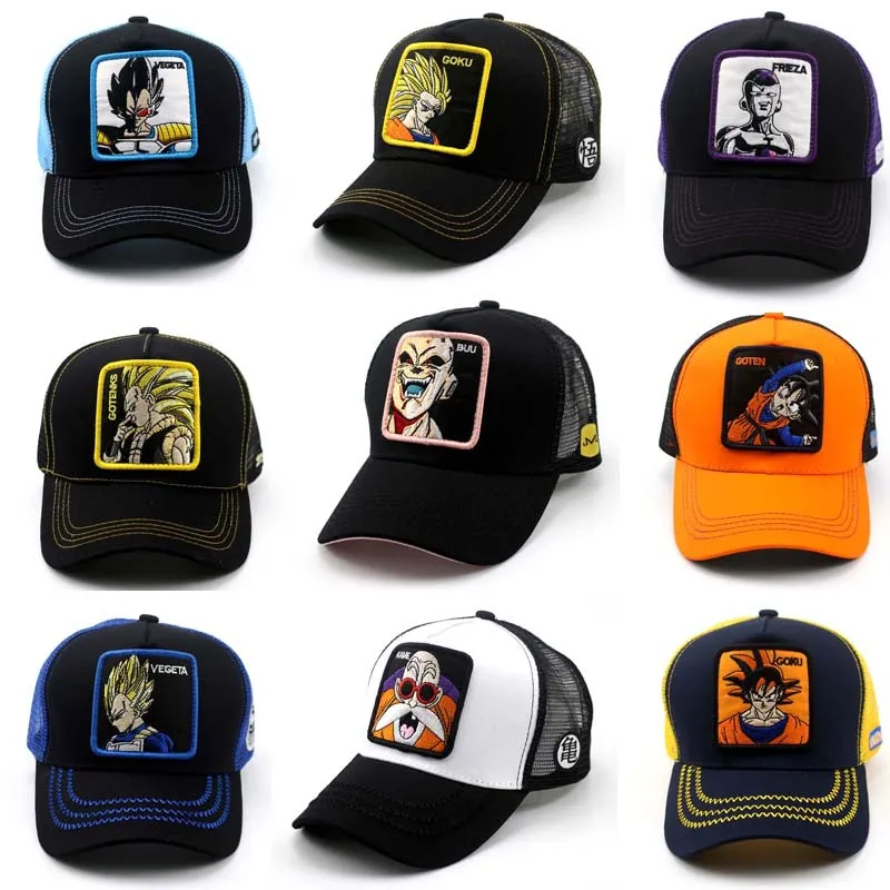 Unisex Animal baseball cap animation cartoon dragon ball wukong hat summer net cap shading embroidery cap Snapback Adjustable
Unisex Animal baseball cap animation cartoon dragon ball wukong hat summer net cap shading embroidery cap Snapback Adjustable