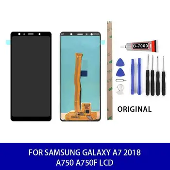 Original Super Amoled For Samsung Galaxy A7 2018 A750 A750F Lcd Display Touch Screen Panel Digitizer Assembly Screen Replacement
Original Super Amoled For Samsung Galaxy A7 2018 A750 A750F Lcd Display Touch Screen Panel Digitizer Assembly Screen Replacement