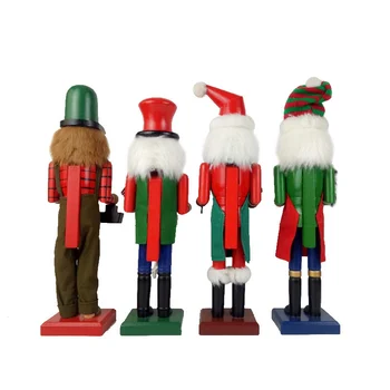 15 Inch Wooden Nutcracker Ornament Nut Cracker Figures Festive Christmas Decoration Perfect For Shelves And Tables
15 Inch Wooden Nutcracker Ornament Nut Cracker Figures Festive Christmas Decoration Perfect For Shelves And Tables