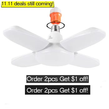 LED Pendant Lights Foldable Fan Blade Bulbs Tubes 45W 60W E27 Super Bright Angle Adjustable Lights&Lighting LED Lamp 6500K
LED Pendant Lights Foldable Fan Blade Bulbs Tubes 45W 60W E27 Super Bright Angle Adjustable Lights&Lighting LED Lamp 6500K