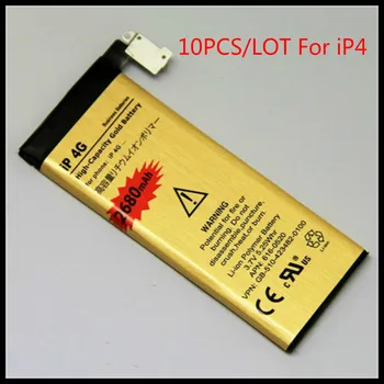 10pcs/lot High capacity For bateria iphone 4 golden Battery for iPhone 4 Battery iP4G
10pcs/lot High capacity For bateria iphone 4 golden Battery for iPhone 4 Battery iP4G