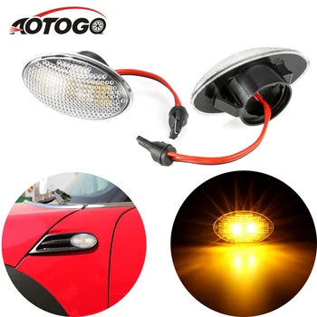 2 pcs Turn Sigal light For Mini Cooper R50 02-06 R52 04-08 R53 02-06 Amber LED Fender Side Marker Light Turn Sigal Lamp 
2 pcs Turn Sigal light For Mini Cooper R50 02-06 R52 04-08 R53 02-06 Amber LED Fender Side Marker Light Turn Sigal Lamp