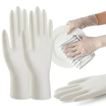 100PCS Transparent Disposable Vinyl PVC Gloves Nonslip Household Odder-free Gloves For Home Cooking Outdoor Travel
100PCS Transparent Disposable Vinyl PVC Gloves Nonslip Household Odder-free Gloves For Home Cooking Outdoor Travel
