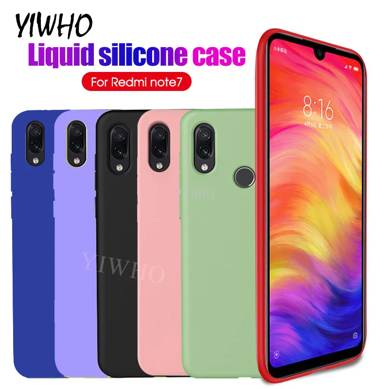 Liquid Silicone Case for Xiaomi Redmi Note7 Soft TPU Candy Phone Cases Cover for Xiaomi Redme Red Mi Note 7 6.3inch Covers
Liquid Silicone Case for Xiaomi Redmi Note7 Soft TPU Candy Phone Cases Cover for Xiaomi Redme Red Mi Note 7 6.3inch Covers