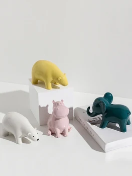 Nordic Lovely Animal Decoration Home Ornaments Living Room TV Cabinet Porch Ornaments Birthday Gifts Nordic Elephant Figurine
Nordic Lovely Animal Decoration Home Ornaments Living Room TV Cabinet Porch Ornaments Birthday Gifts Nordic Elephant Figurine